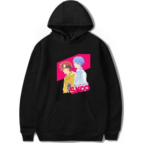 SK8 The Infinity Hoodie Oversized Streetwear Unisex Tops Long Sleeve Printing Sweatshirt Kawaii Skateboard Boys Wram Clothes 300