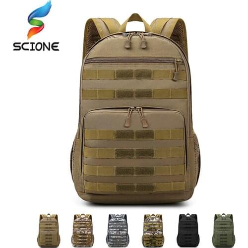 Military Tactical Climbing Camouflage Backpack Waterproof Camping Hiking Trekking Rucksack Travel Outdoor Sport Bags XA344Y