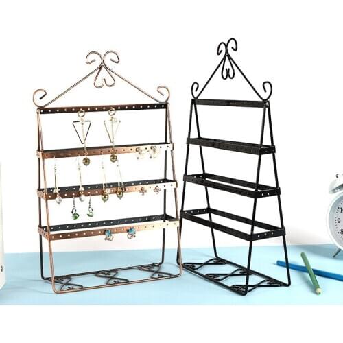 119 Holes Jewelry Handing Frame Metal Frame European Earrings Pendant Shelf Jewelry Fashion Jewelry Stand Holder