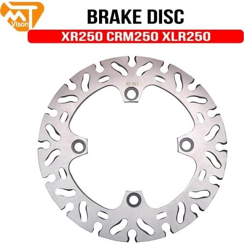 For HONDA XR250 CRM250 XLR250 XR CRM XLR 250 Stainless Steel Motorcycle Rear Brake Disc 240MM 220MM