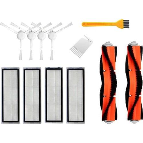 Main Brush Side Brush Filters for Xiaomi Mijia 1C STYTJ01ZHM Xiaomi Dreame F9 Robot Vacuum Cleaner Parts Accessories