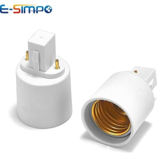G23 to E27 Light Socket Adapter G23 to E26 Lamp Holder Converter Base Socket LED Light Bulb Extend Extension Plug