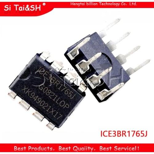 5PCS ICE3BR1765J DIP8 ICE3BR1765 DIP ICE38R1765J DIP-8 3BR1765J