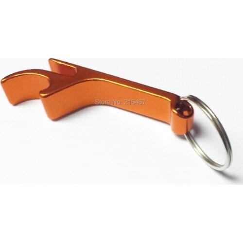 1 Piece Aluminum Keychain Bottle Opener wholesale lot new kithen Tools Corkscrew Party Favors Tools