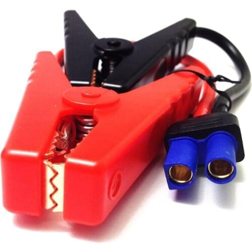 EC5 Car Jumper Cable Alligator Clips to EC5 Connector for 12V Portable Emergency Battery Car Jump Starter Booster