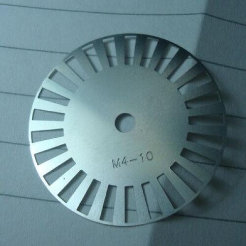 Photoelectric Encoder, Meter Wheel, Photoelectric Speed Sensor, Robot Speed Measuring Disc M4-10 RC Toy Kit Chain Robotic Car Ac