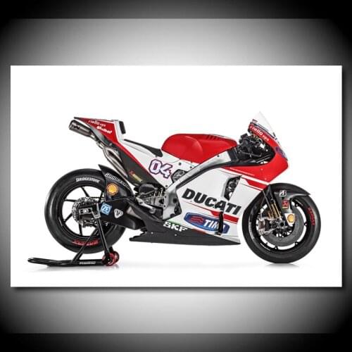 Superbike Ducatis desmosedici Race Racing Bike Canvas Wall Art Posters and Prints DIY Framed Paintings for Living Room Decor