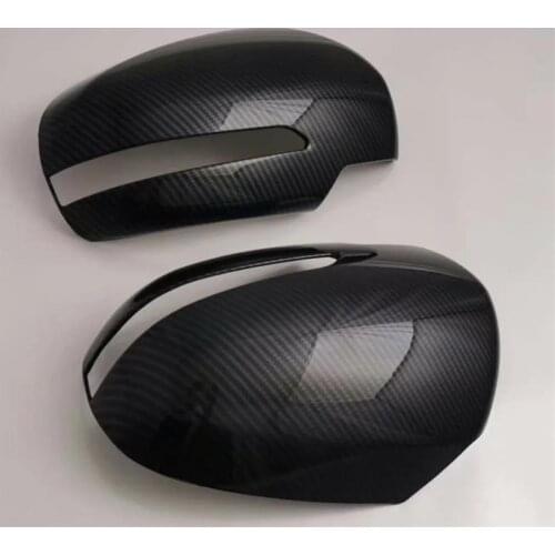 For Suzuki Vitara 2015 2016 2017 2018 2019 Rear View Mirror Cover Side Door Rearview Mirrors Cap Covers Car Styling Accessories