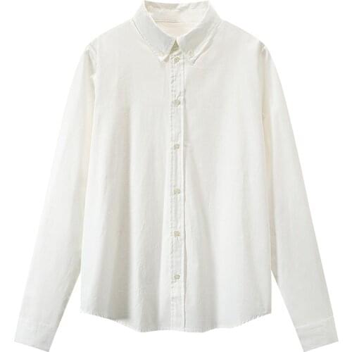 Sweet Women Soft Cotton Turn-down Collar T-shirt 2021 Summer Fashion Ladies High Street T-shirt Female Solid Color T-shirt Top