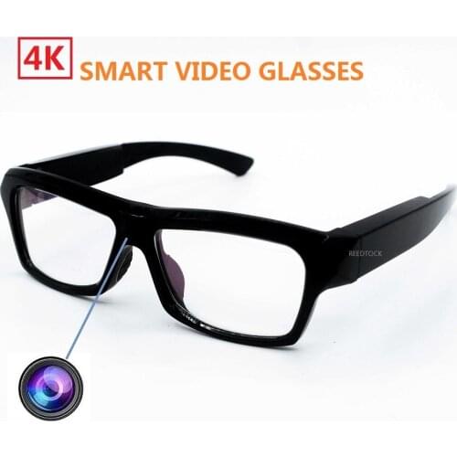 Mini Camera Smart Glasses HD 1080P Touch Button Driving Cycling DVR Video Recorder Eyewear Camcorder Eyeglass Video Recorder
