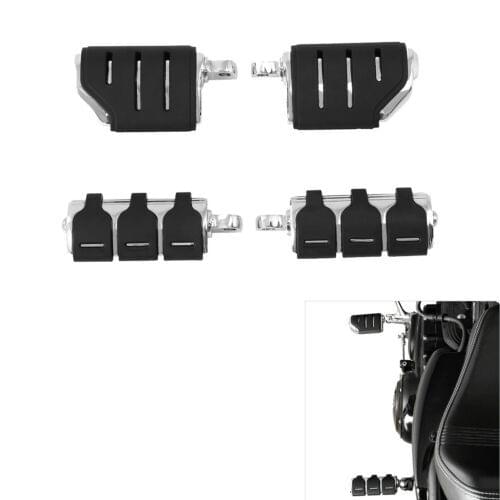 Motorcycle Front Rear Male Mount Footpegs Footrest For Harley Touring Sportster Softail Dyna