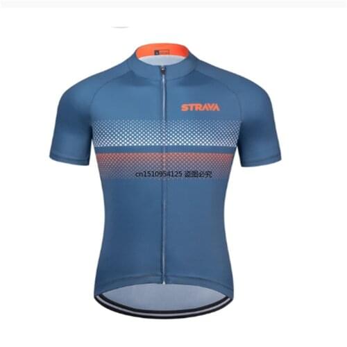 Mens Summer cycling sets wholesale custom Air permeability and quick drying cycling suit breathable short sleeve cycling suit