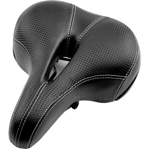 Outdoor Road Mountain Bike Bicycle Saddle Cycling Big Bum Wide Seat Soft Pad Cushion Soft Thickened Bicycle Seat MTB Cushion