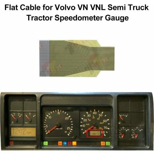 Flat Cable for Volvo VN VNL Semi Truck Tractor Speedometer Gauge Instrument