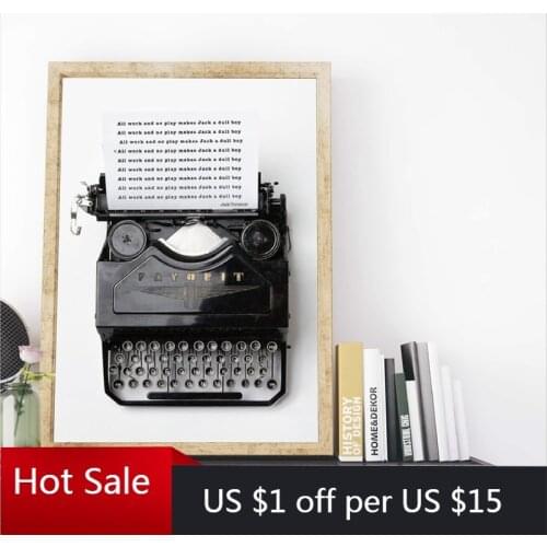 Stephen King The Shining Horror Movie Quotes Poster Prints Theater Home Decor Vintage Movie Art Canvas Painting Wall Decor