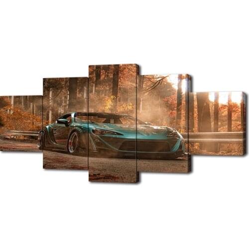 Modern Canvas Painting Rocket Autumm Posters and Prints Wall Art Picture for Living Room Home Decor with Frame