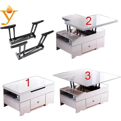 Modern Designer Folding Table Frame.StorageTable Hardware B09