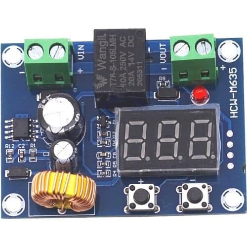 XH-M609 DC 12V-36V Charger Module Voltage OverDischarge Battery Protection Precise Undervoltage Protection Module Board