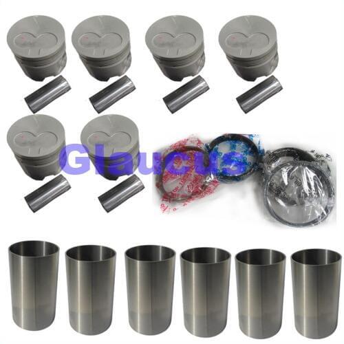 1hz engine piston ring pin liner for Toyota Land Cruiser LandCruiser Coaster 4164cc 4.2L 4.2 d td 1990- 13101-17010 13011-17010