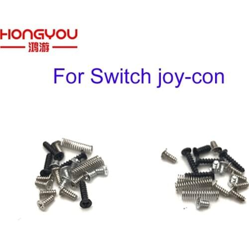 10sets For Nintend Switch Joy-Con Controller Left right Screw Replacement For NS NX Phillips/Screws Tri/Wing Screw Set