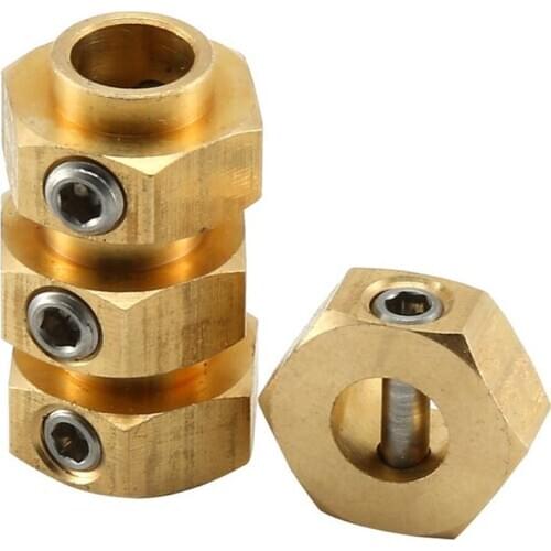 5/8.5/10MM Heavier Brass 12MM Wheel Hex Extended Adapter for RC Crawler Traxxas TRX4 TRX-4