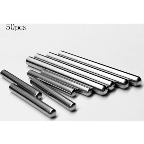 50pcs temperature sensor cover casing pipe for pt100 platinum resistance temperature sensor blind pipe protective sleeve