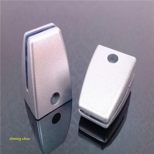 Office Desk Partition Support Bracket Shelf Clip Clamp Holder Desk Privacy Screen Clip Holder Glass Clip, Aluminum Alloy