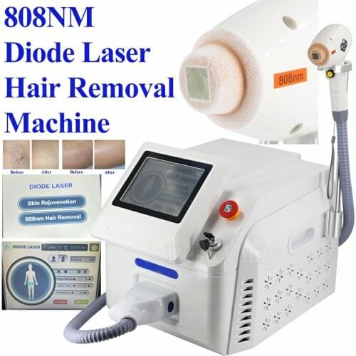 808nm Hair Removal Diode Laser Machine Painless Effetctive For All Skin Hair Beauty Professional High Power 2021 New Equipment