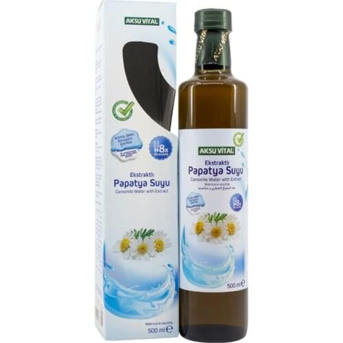 Aksu Vital Extract Chamomile Water 500 ml Daisy Pure Fresh Quality Natural Hair Color Vitamin Bee Cosmetic Healing Useful