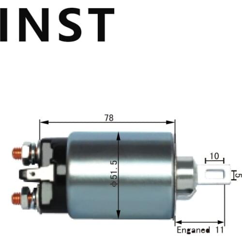 ELECTROMAGNETIC SWTICH SOLENOID FOR 12V M371X00272 M371X17271 131802 66-8302