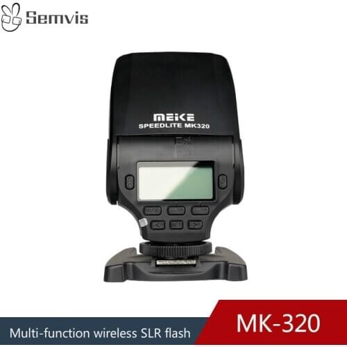 Photography Meike Camera Flashes MK320-P M4/3 Flash TTL Mini Flash Camera Photography