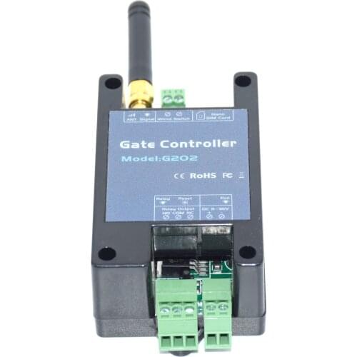 GSM 2G 3G remote control Relay Switch Access Control G202 (Replace RTU5024) for sliding swing garage gate opener APP SMS control