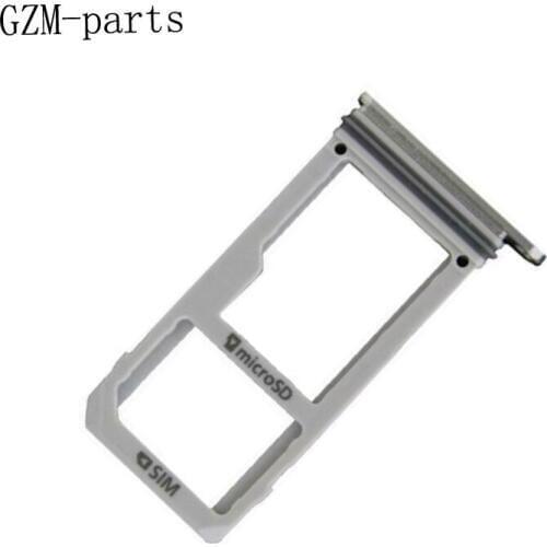 GZM-parts 20pcs/lot SIM Card Tray Slot Holder For Samsung Galaxy Note 7 Dual/Single Replacement Parts