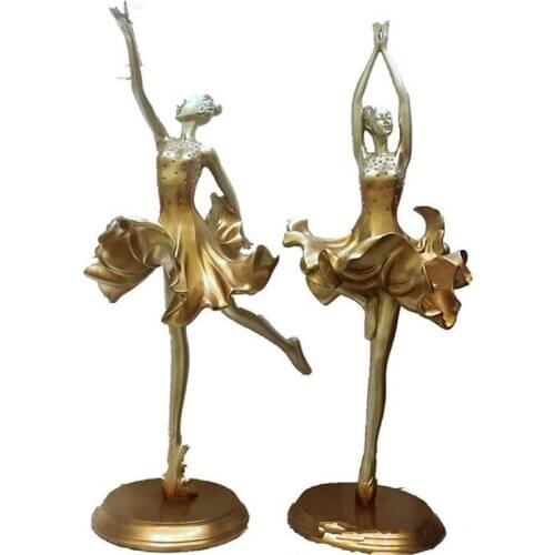 CLASSICAL BALLERINA GIRL DANCE HOSTESS FIGURES STATUE CREATIVE CRAFTWORK LIVING ROOM DECORATION G1294