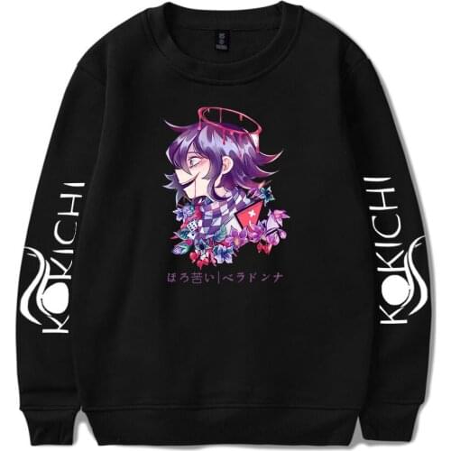 2020 Hot Sale Kokichi Oma Fashion Prints O-Neck Sweatshirts Women/Men Autumn Winter Sweatshirts Casual Streetwear Clothes