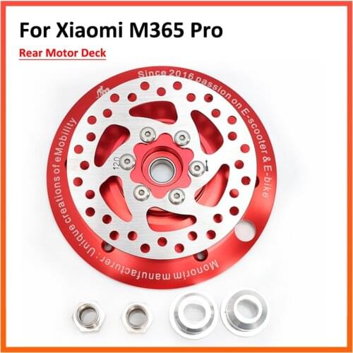 Monorim Rear Motor Deck for XIAOMI M365 Pro Electric Scooter Rear Motor Upgraded Disc Brake Accessories