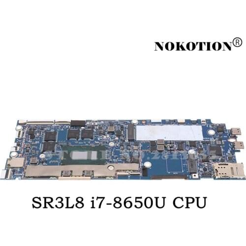 Nokotion 01AW881 01AW880 01AW879 DMX3A NM-B271 For lenovo ThinkPad X1 Tablet Evo Motherboard SR3L8 i7-8650U CPU UHD 620 8G RAM