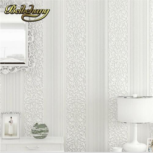 Beibehang papel de parede sala,Modern minimalist living room bedroom den vertical striped background,3d wallpaper,wall paper