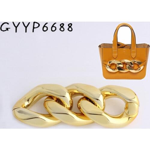 Super beautiful resin chain gold accessory package package repair order buy female bag with chain single sell