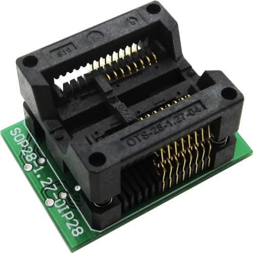 Top Quality Chip programmer SOP16 adapter socket SOP16 to DIP28 ots16 (28) -1.27-04