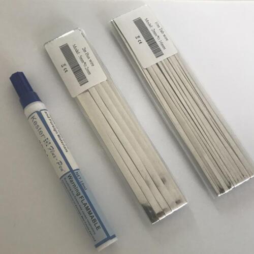 Solar cell 10meters 2x0.16mm Tabbing wire 2 meters 5x0.2mm PV ribbion Bus bar wire 1 piece Flux pen for for diy solar panel