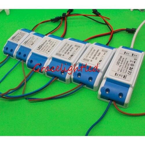 6-18x3w 1-36x1w 85-265V 300mA/ 600mA LED Driver Transformer for Ceiling Light led Power