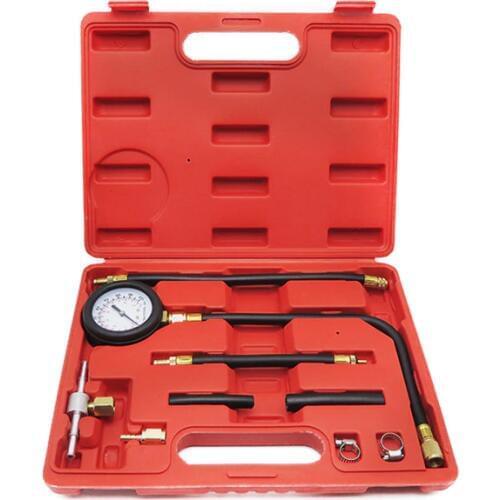 Automobile Fuel Pressure Gauge Fuel Injection Hydraulic Pressure Gauge Auto Repair Detector Gasoline Pressure Gauge TU-113