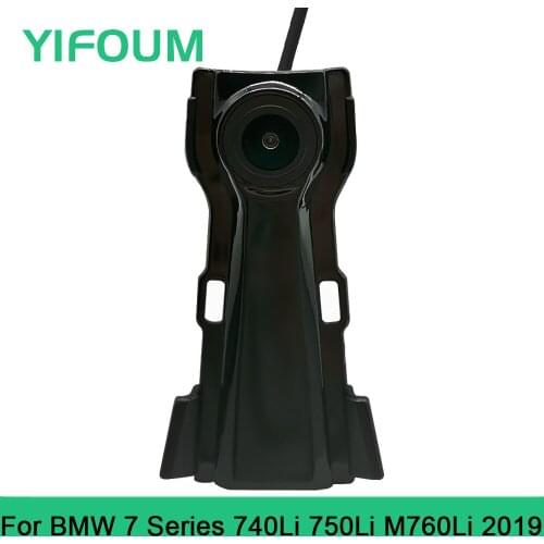 YIFOUM CCD Car Front View Parking Night Vision Positive Waterproof Logo Camera For BMW 7 Series 740Li 750Li xDrive M760Li 2019