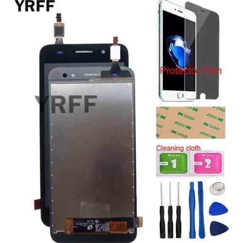 LCD Display For Huawei Y3 2017 LCD Display Touch Screen Repair Part 5.0'' Assembly Mobile Phone Accessories Tools Adhesive