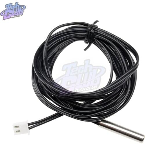 1m/2m/2.5m/3m DS18B20 DS18S20 NTC 10K 1% 3950 Waterproof Digital Temperature Sensor Probe NTC Thermistor Thermal Cable
