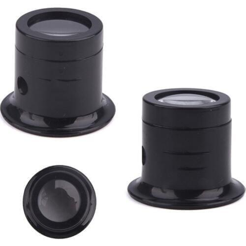 1Pcs Portable Watch Jewellery Magnifier Loupe Eye Len Eyepiece Watch Repair Kit Tool Portable 10 Times Magnifying Glass Eye Mask