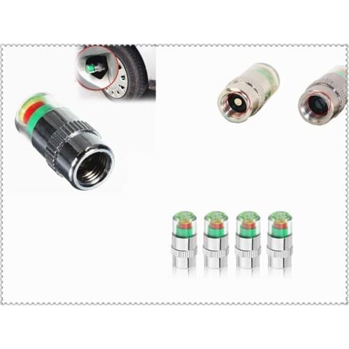 Auto parts 4PCS tire pressure monitoring alarm 2.4bar sensor bonnet for Renault Alaskan Trezor Talisman Kwid Espace Kangoo