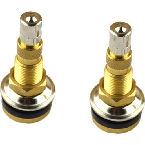 2 Pieces Lawn Garden Tractor Air Water Wheel Tubeless Tire Valve Stem TR618A