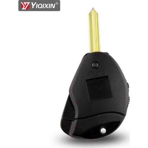 YIQIXIN 2 Button Key Case For Citroen Xantia Xsara Evasion Synergie Links Tax Side Remote Car Key Shell Fob Cover Folding Blade